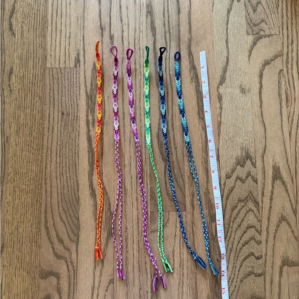 Embroidery Thread Bracelets - Picture 3 of 3